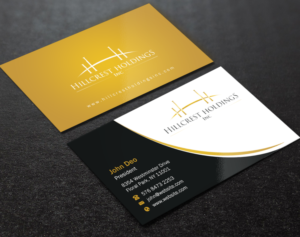 Business Card Design by Brand aid for Hillcrest Holdings | Design: #12455586