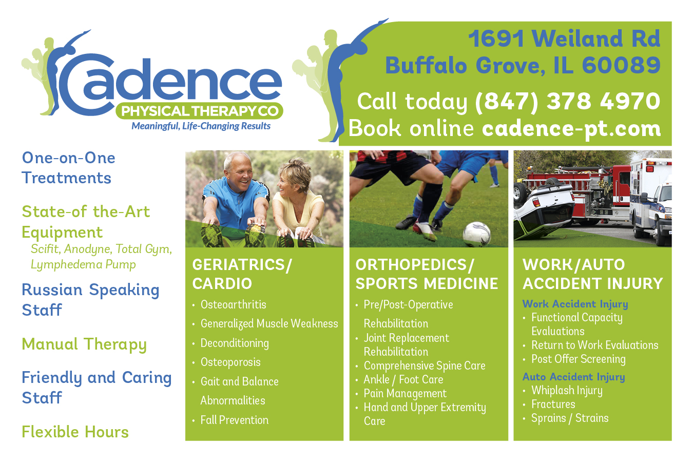 Brochure Design by noworries. for Cadence Physical Therapy Co | Design #12464244