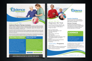 Physical Therapy Brochures | 5 Custom Physical Therapy Brochure Designs