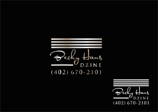 Logo Design by ciolena for Becky Hans DZINE | Design #12470365