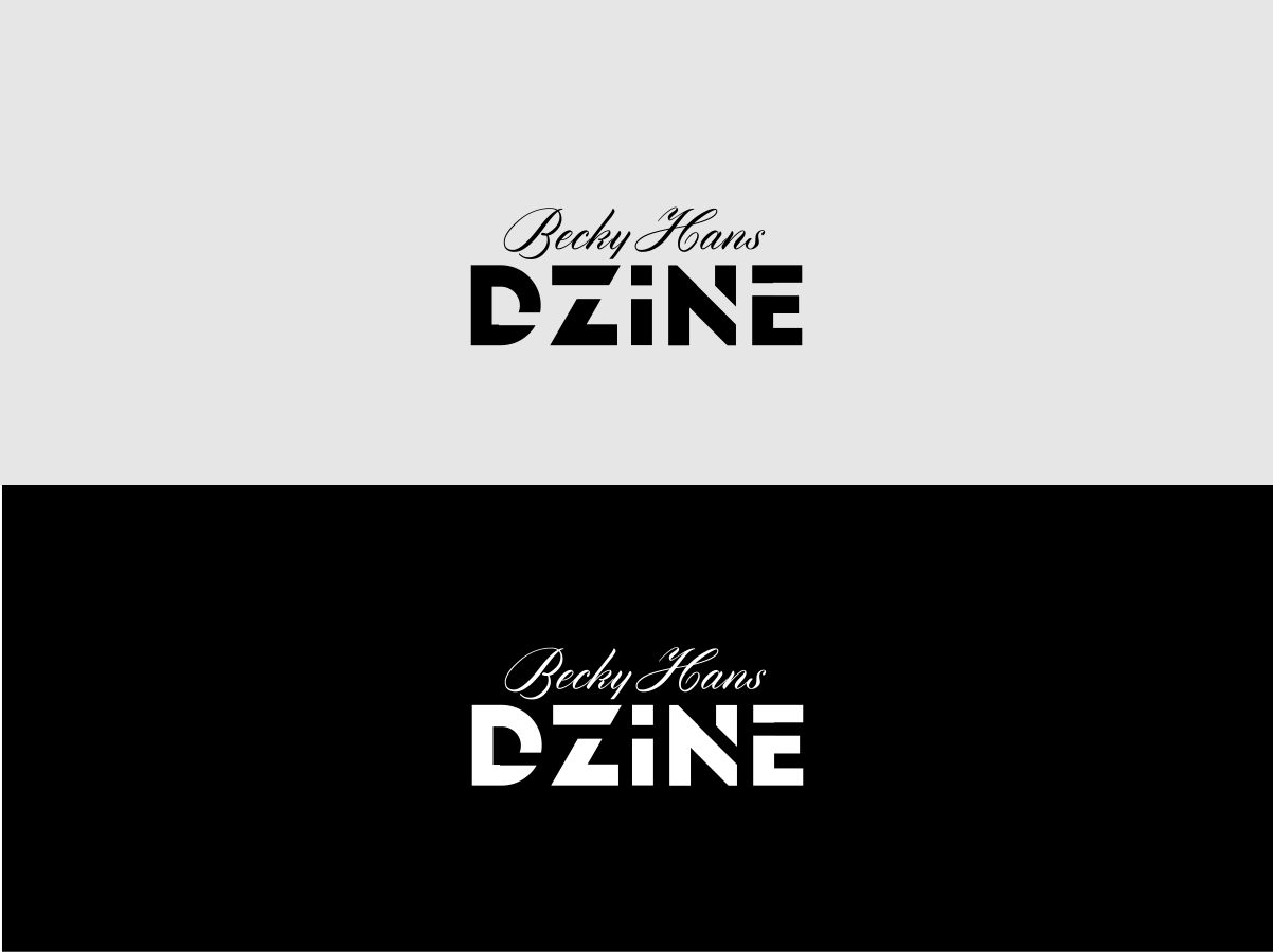 Logo-Design von Chandan Kumar für Becky Hans DZINE | Design #12466216