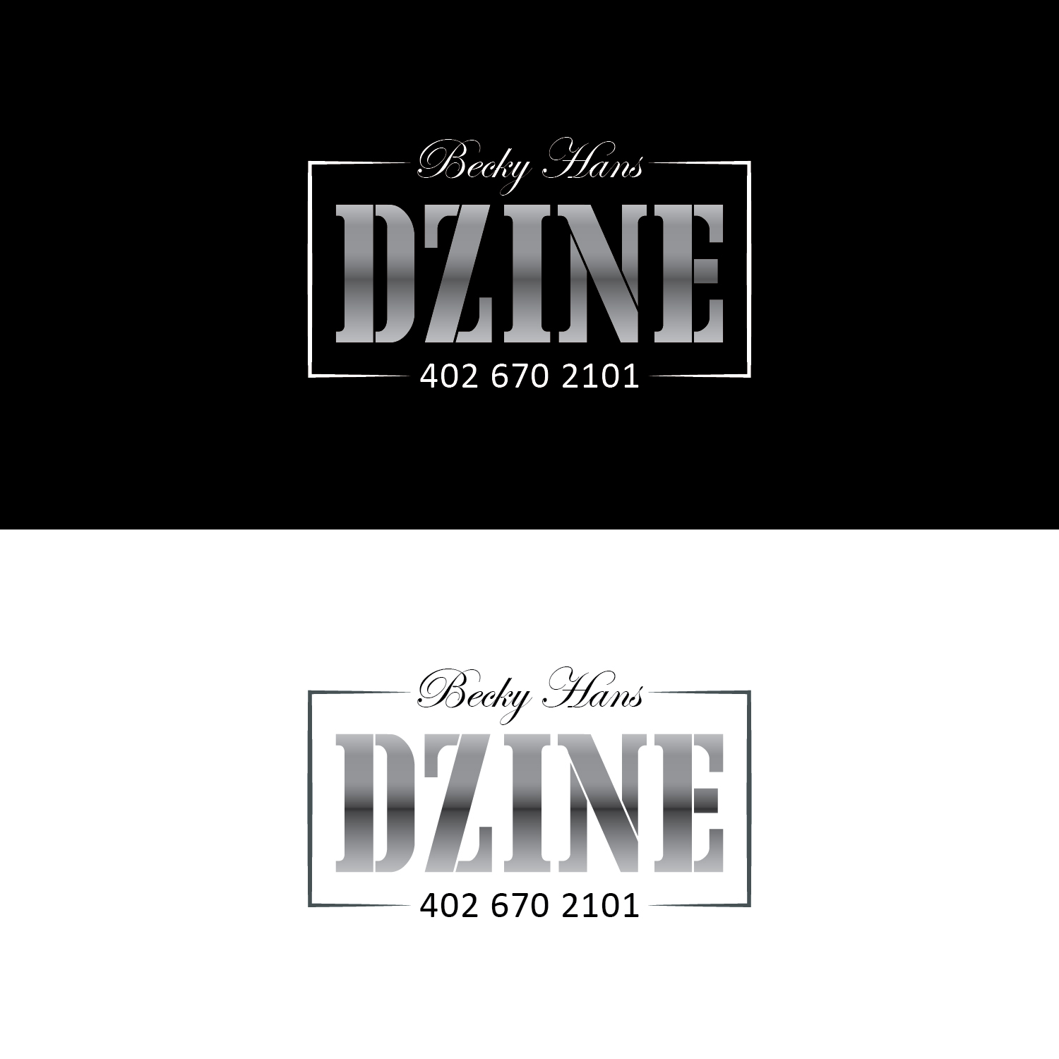 Design de Logo par Anoushay pour Becky Hans DZINE | Design #12478335
