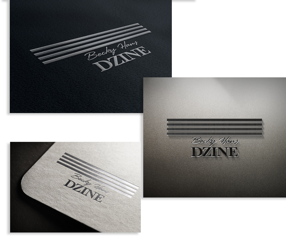 Diseño de Logo por Texel para Becky Hans DZINE | Diseño #12458729