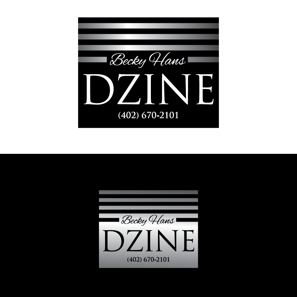 Diseño de Logo por H4R5Z para Becky Hans DZINE | Diseño #12466390