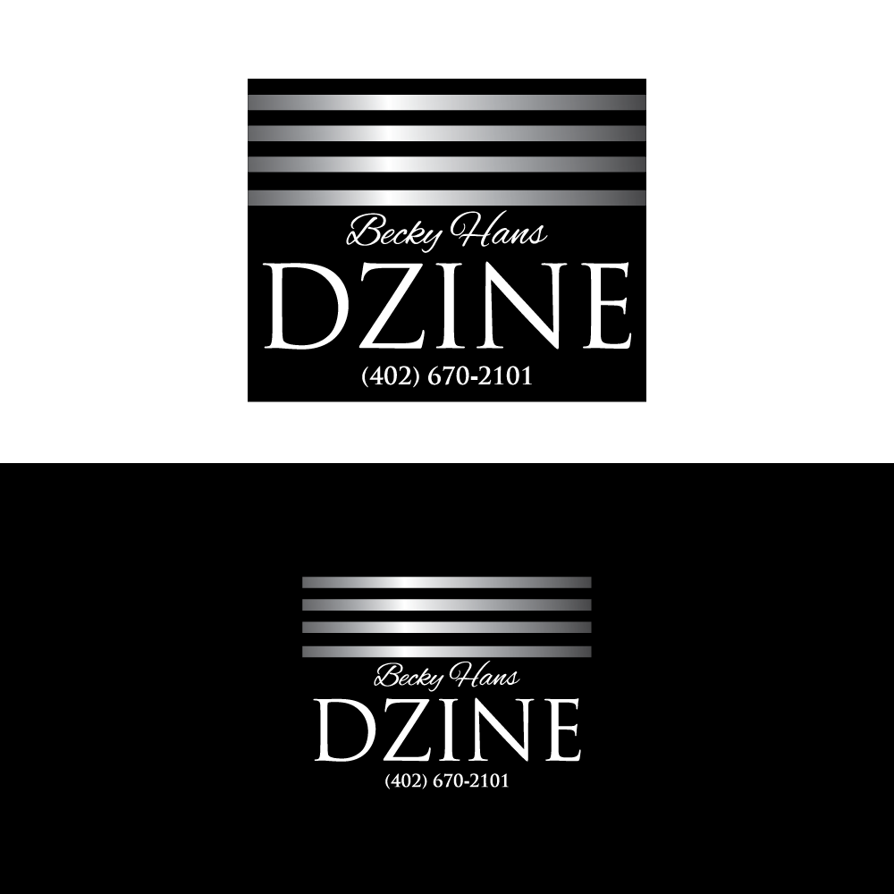 Logo Design by H4R5Z for Becky Hans DZINE | Design #12466409
