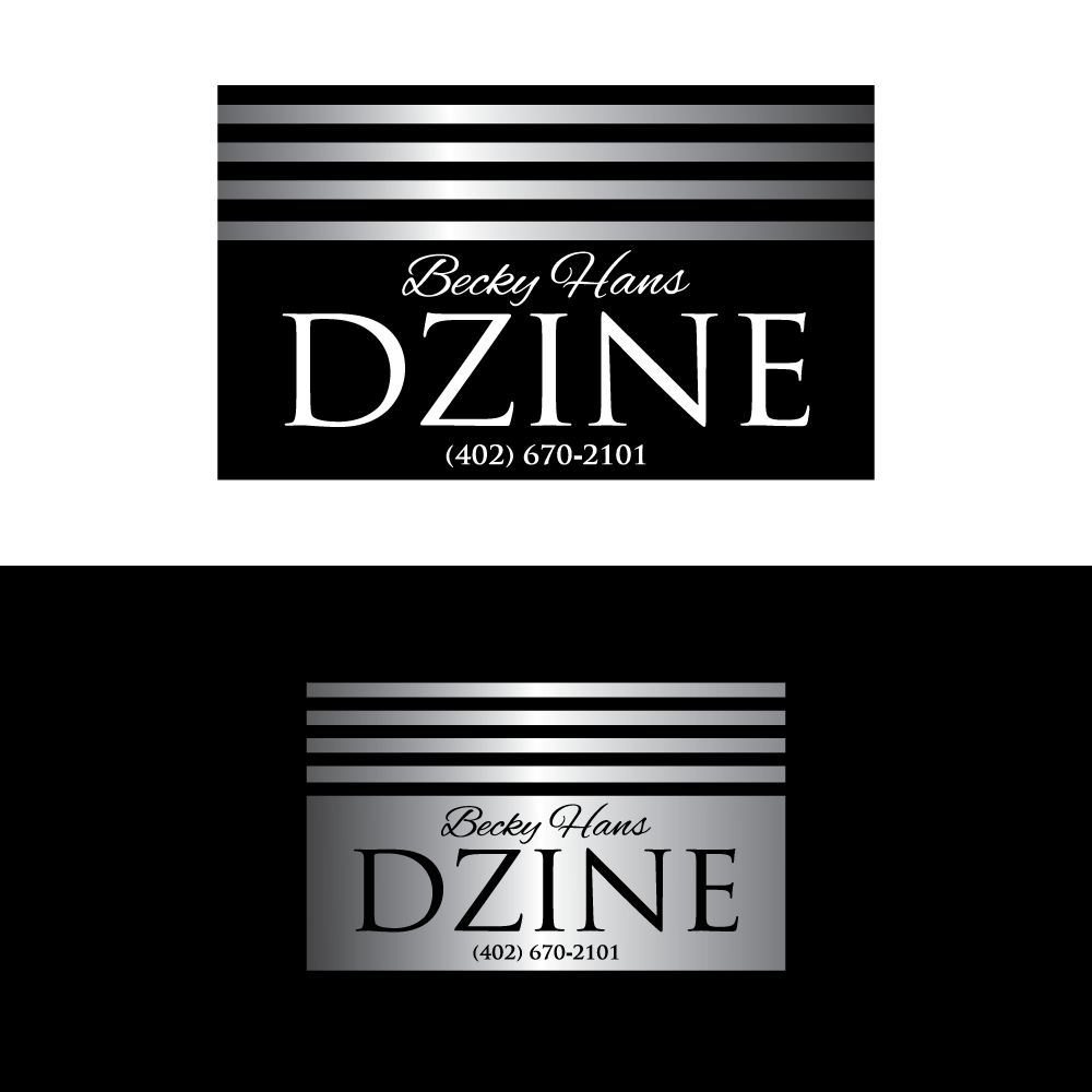 Diseño de Logo por H4R5Z para Becky Hans DZINE | Diseño #12466424