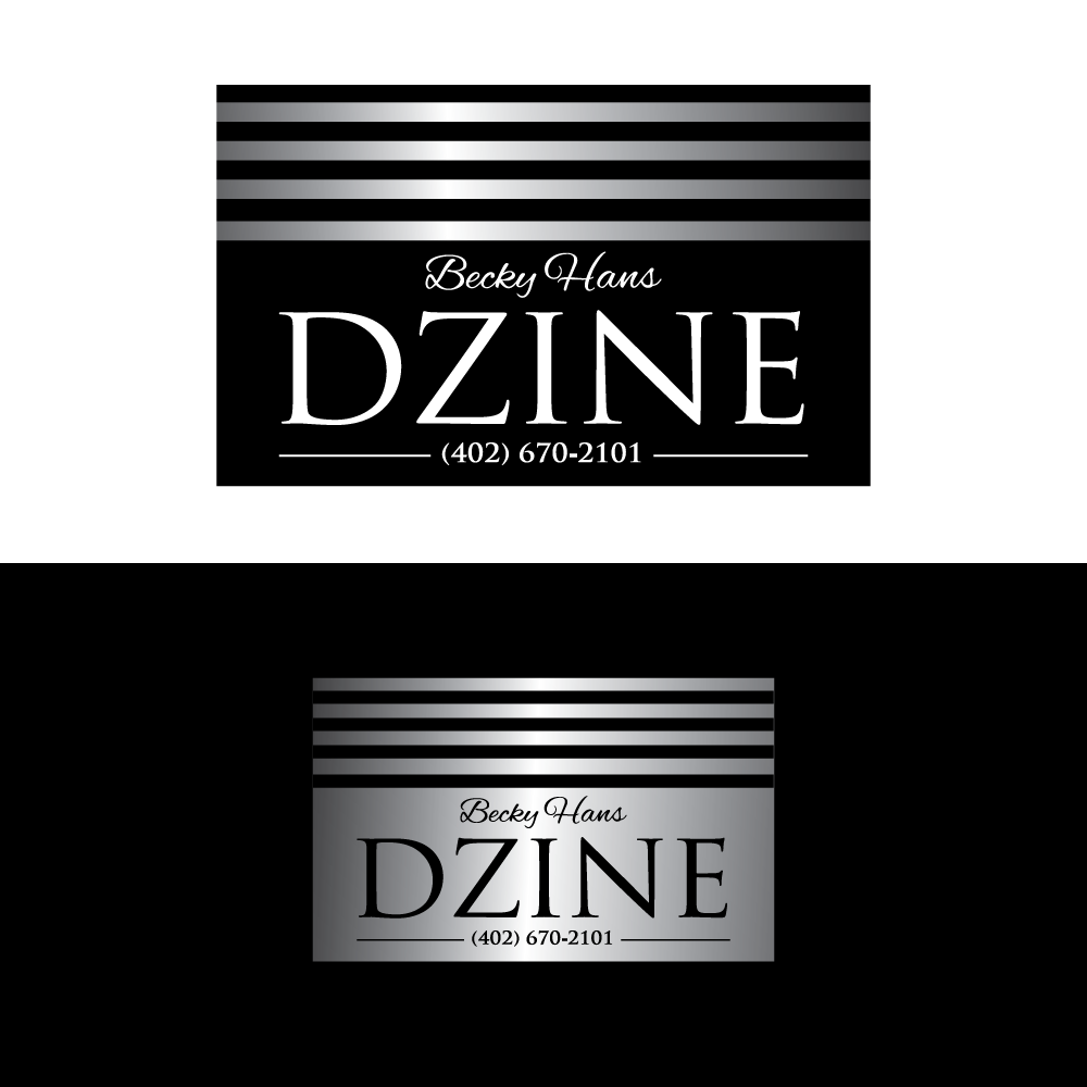 Diseño de Logo por H4R5Z para Becky Hans DZINE | Diseño #12475804