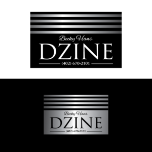 Diseño de Logo por H4R5Z para Becky Hans DZINE | Diseño: #12475804