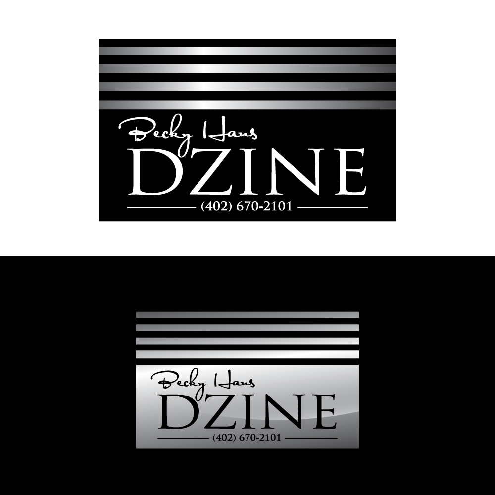 Diseño de Logo por H4R5Z para Becky Hans DZINE | Diseño #12475805