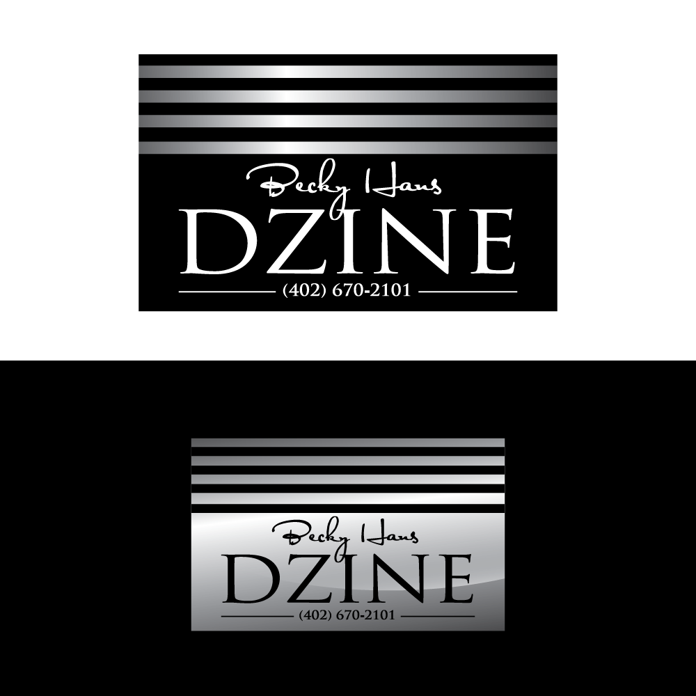 Diseño de Logo por H4R5Z para Becky Hans DZINE | Diseño #12475807