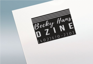 Diseño de Logo por Gayatri Panchal para Becky Hans DZINE | Diseño: #12471554