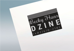 Diseño de Logo por Gayatri Panchal para Becky Hans DZINE | Diseño: #12471555