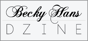 Diseño de Logo por k.shell para Becky Hans DZINE | Diseño #12465929