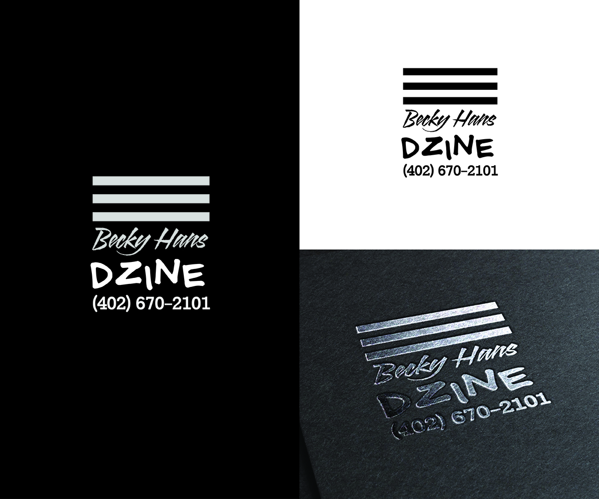 Diseño de Logo por eMARK para Becky Hans DZINE | Diseño #12477514