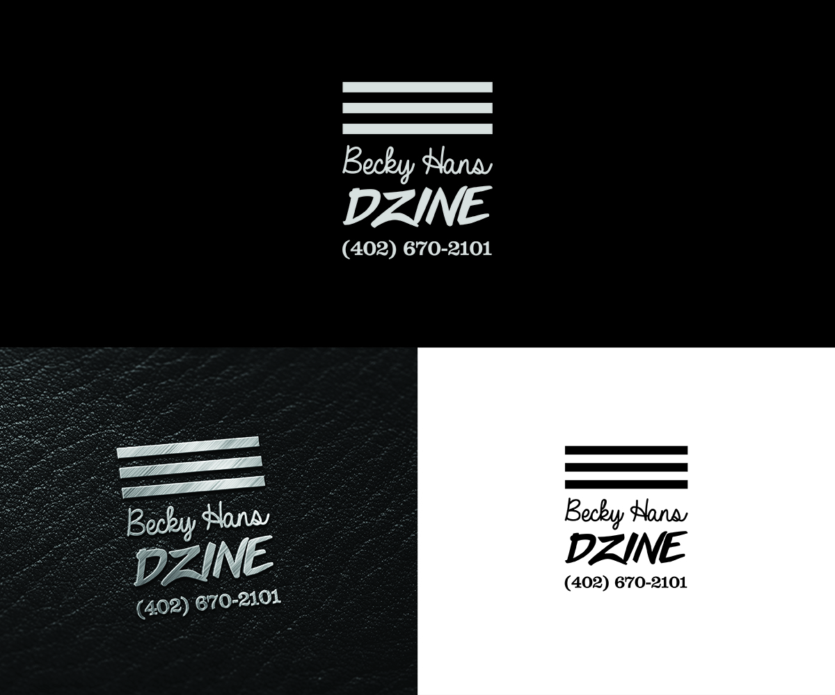 Diseño de Logo por eMARK para Becky Hans DZINE | Diseño #12477515
