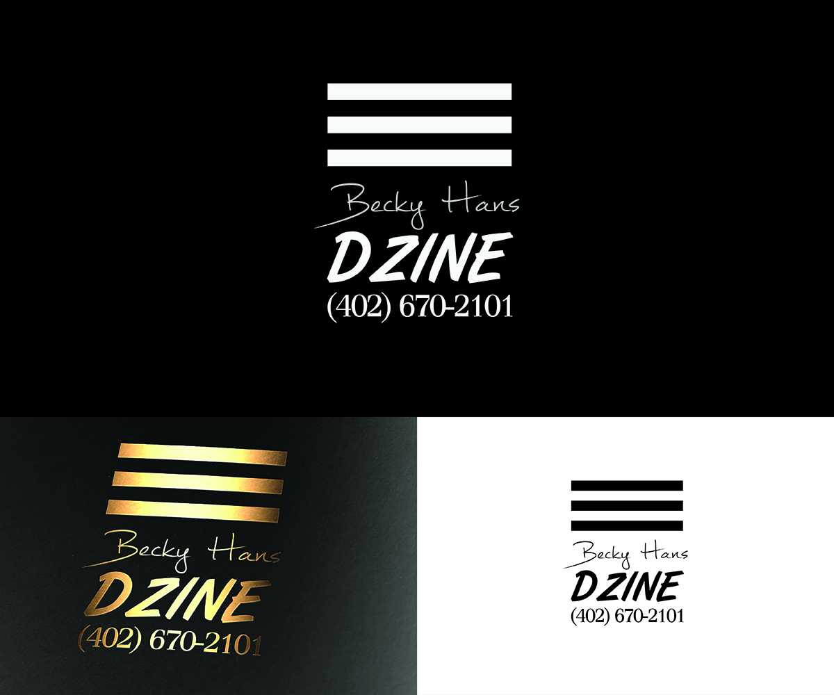 Diseño de Logo por eMARK para Becky Hans DZINE | Diseño #12477516