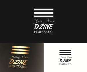 Diseño de Logo por eMARK para Becky Hans DZINE | Diseño: #12477516