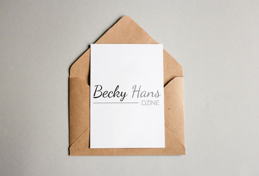 Diseño de Logo por bs.burirbhubon13 para Becky Hans DZINE | Diseño #12474933