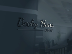 Diseño de Logo por bs.burirbhubon13 para Becky Hans DZINE | Diseño: #12474935
