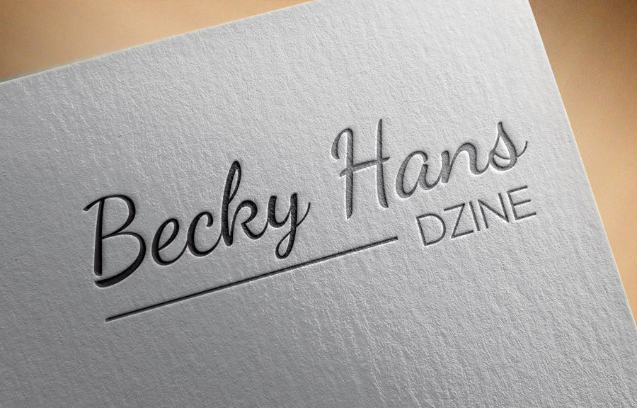 Diseño de Logo por bs.burirbhubon13 para Becky Hans DZINE | Diseño #12474936
