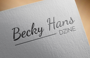 Diseño de Logo por bs.burirbhubon13 para Becky Hans DZINE | Diseño: #12474936