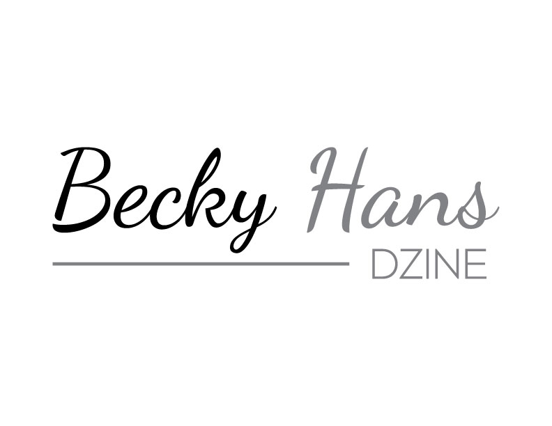 Diseño de Logo por bs.burirbhubon13 para Becky Hans DZINE | Diseño #12474937
