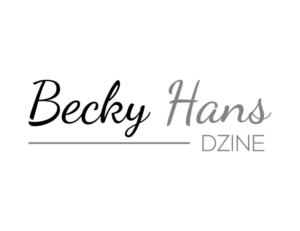 Diseño de Logo por bs.burirbhubon13 para Becky Hans DZINE | Diseño: #12474937
