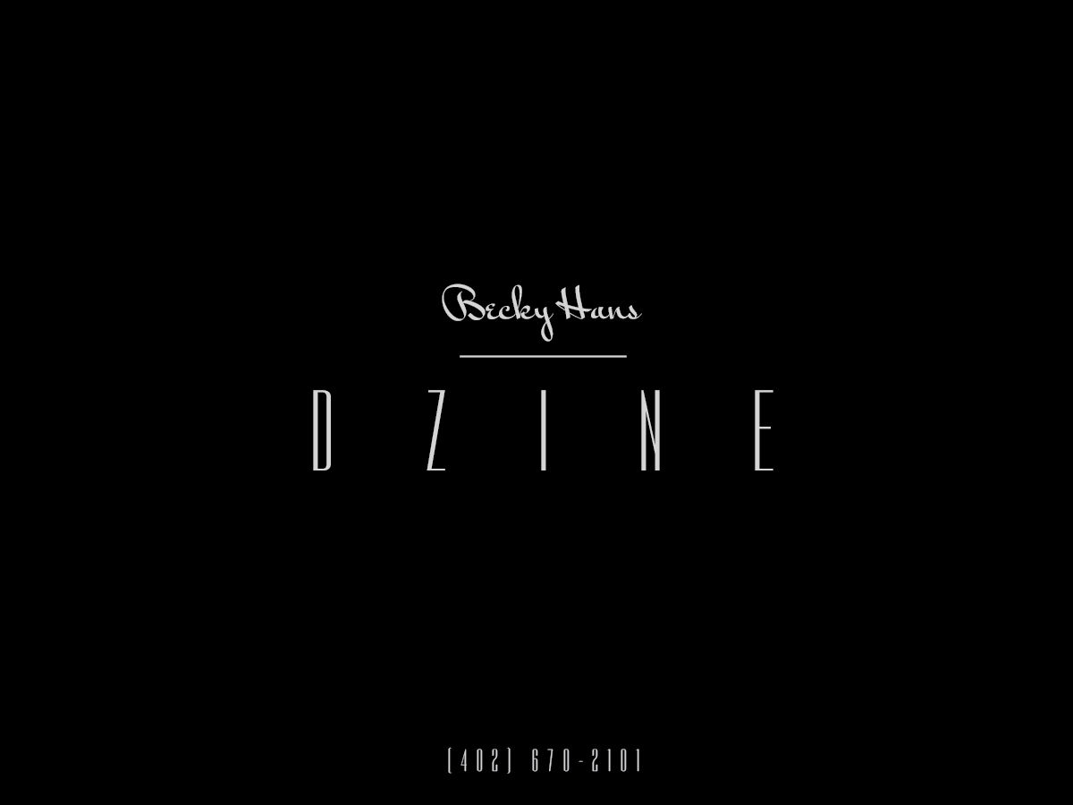 Diseño de Logo por mldtrvs para Becky Hans DZINE | Diseño #12466412