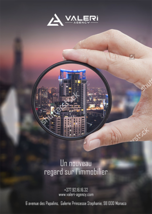 Launching a new real estate agency in Monaco | Advertisement Design by D Creative