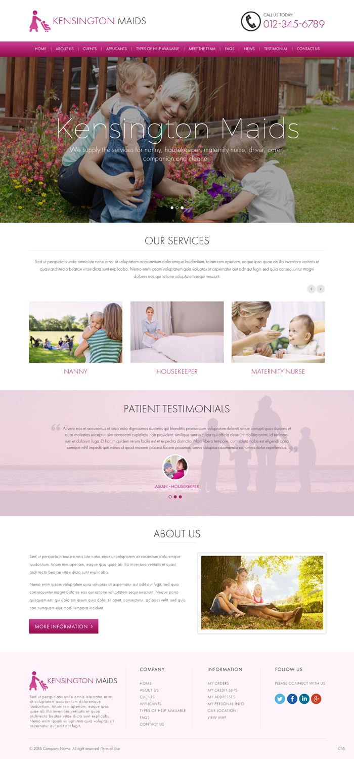 Web Design by pb for Stanford Law Associates Ltd | Design #12456166