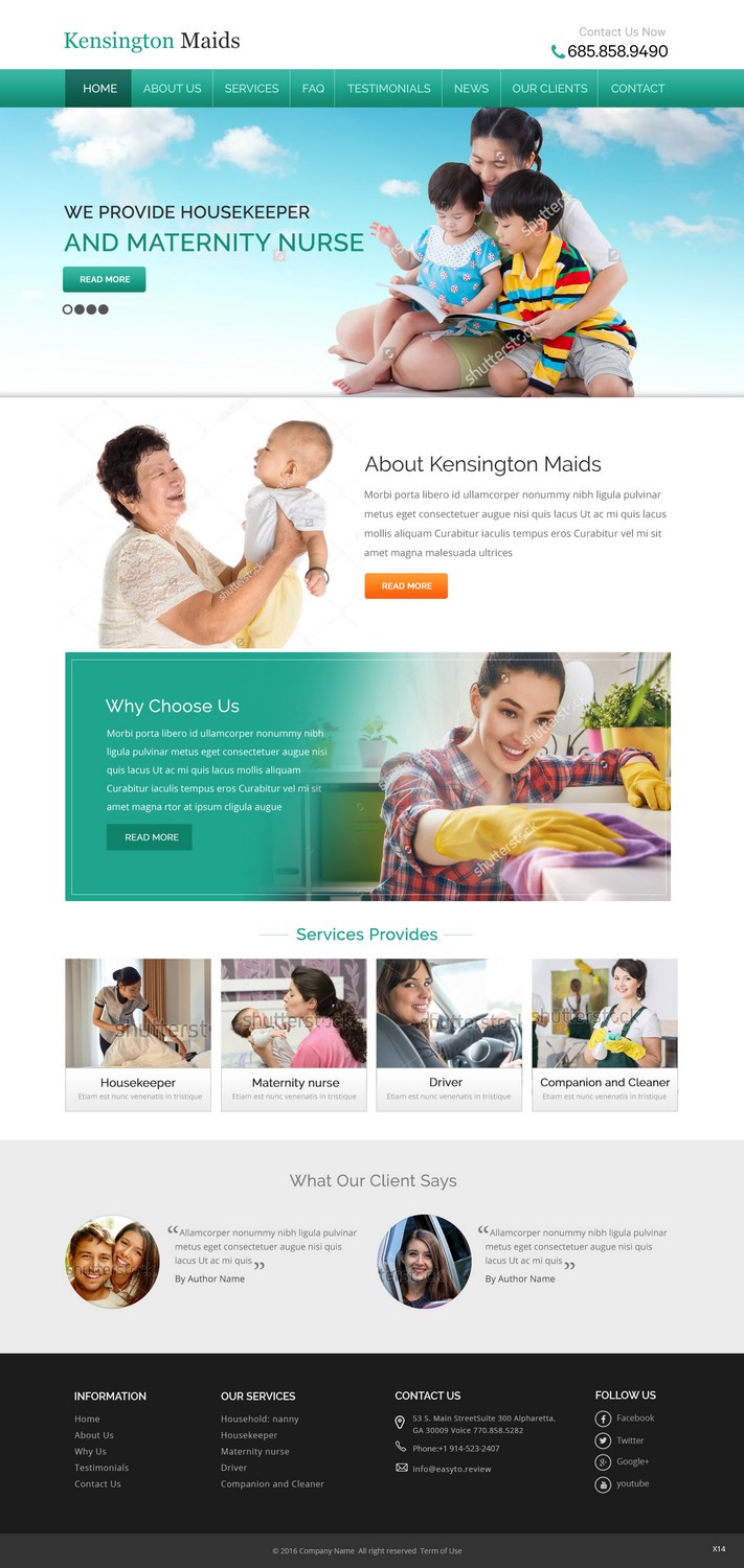 Web Design by pb for Stanford Law Associates Ltd | Design #12456167