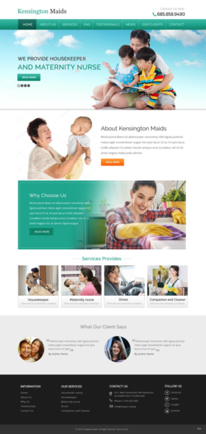 Web Design by pb for Stanford Law Associates Ltd | Design: #12456167