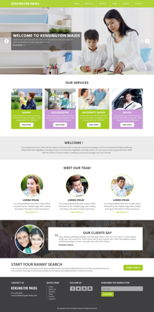 Web Design by pb for Stanford Law Associates Ltd | Design: #12456169