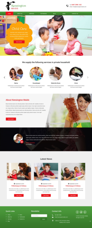 Web Design by pb for Stanford Law Associates Ltd | Design: #12475646