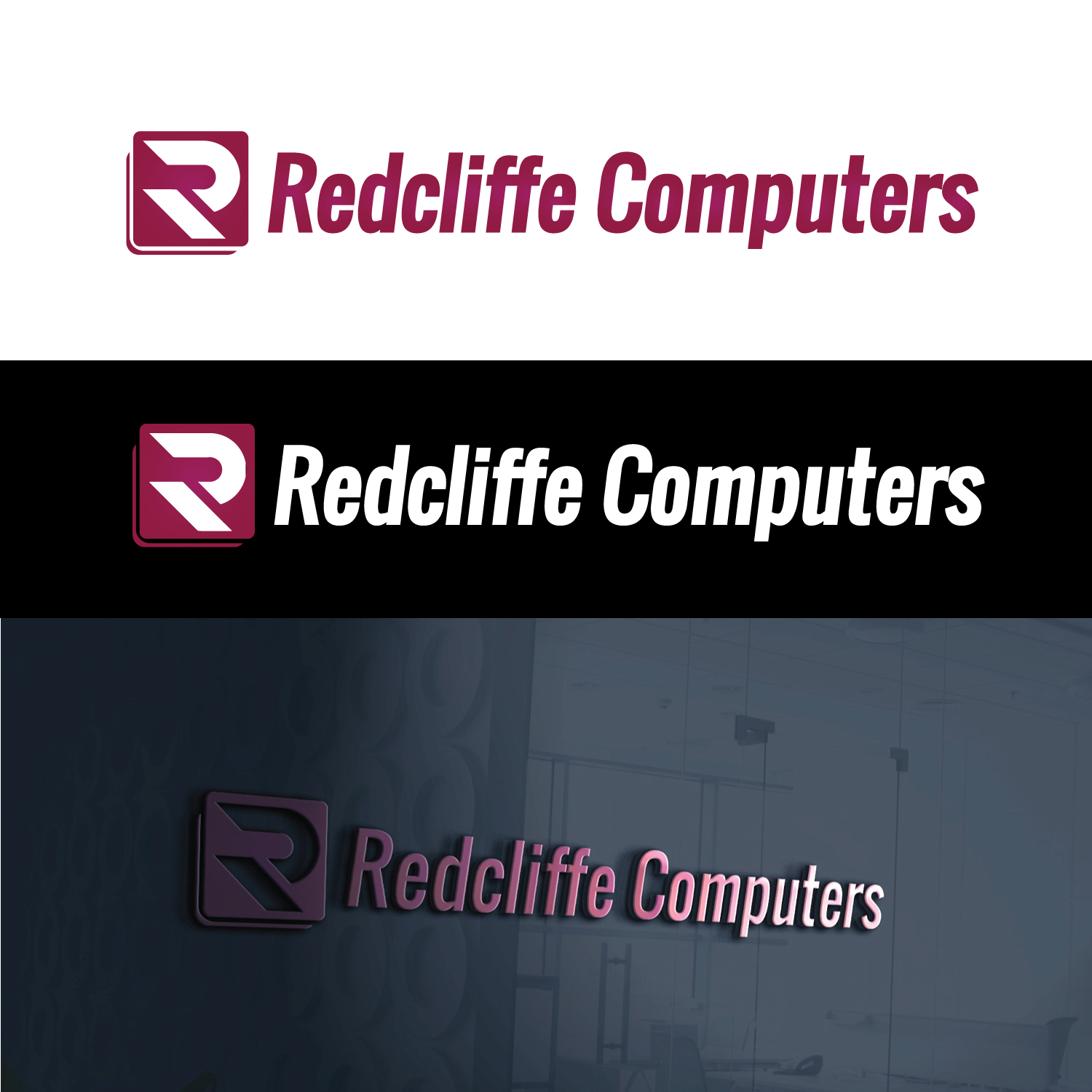 Professional, Bold, Computer Software Logo Design for Redcliffe