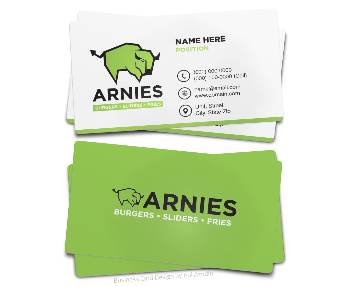 Business Card Design by adiazudin for this project | Design #12446999
