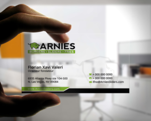 ARNIES SLIDERS | Business Card Design by Stylez Designz