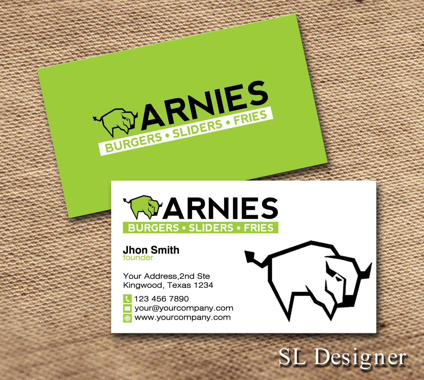 Business Card Design by SL Designer for this project | Design #12446574