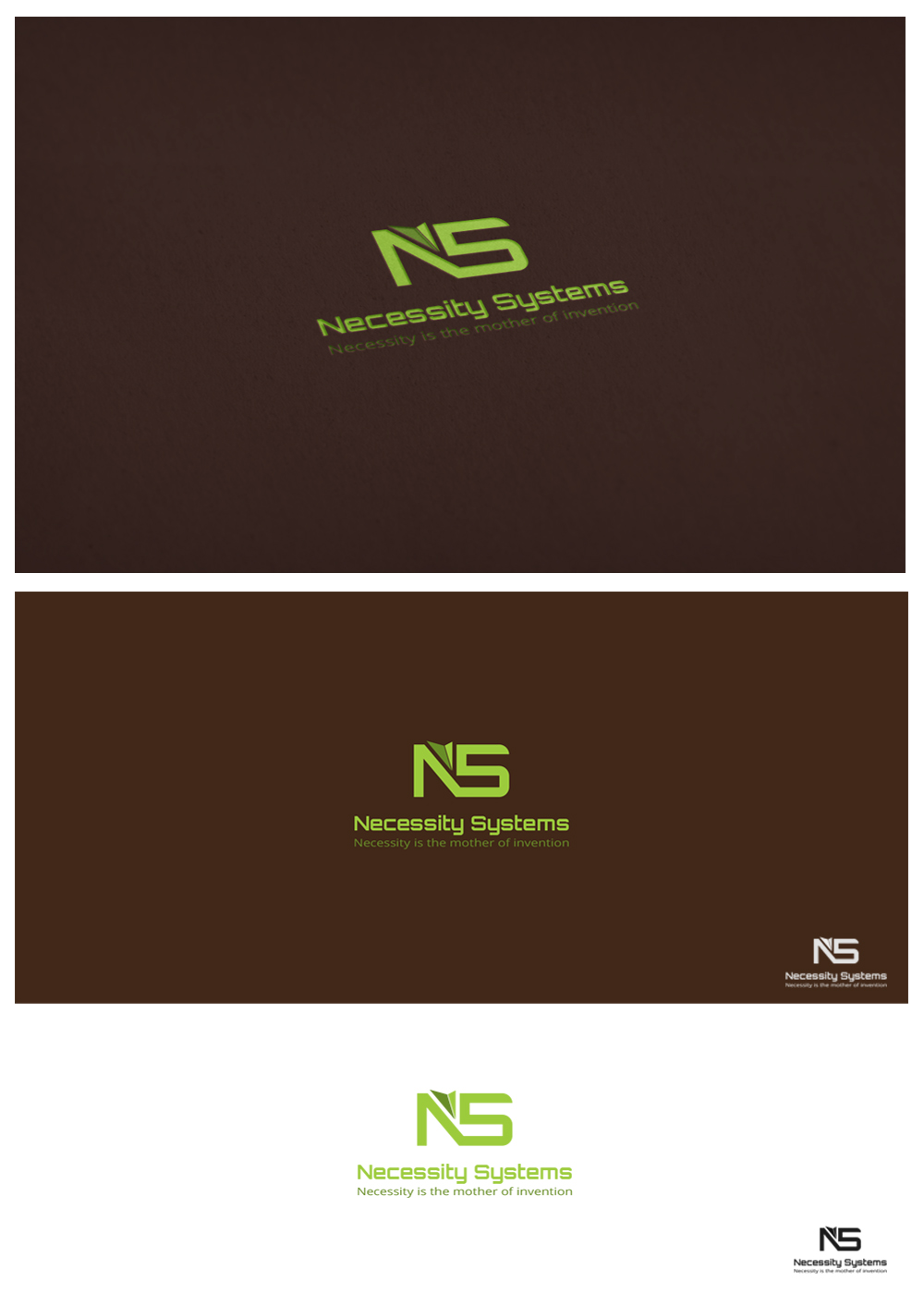 Logo Design by goranvisnjic82 for Necessity Systems  | Design #12448586