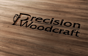 Logo Design by nvisiondesign.co.uk for Precision Woodcraft | Design: #12461089