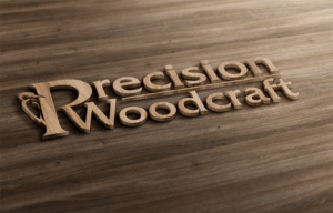 Logo Design by nvisiondesign.co.uk for Precision Woodcraft | Design: #12461091