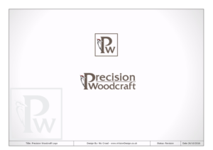 Logo Design by nvisiondesign.co.uk for Precision Woodcraft | Design: #12503153