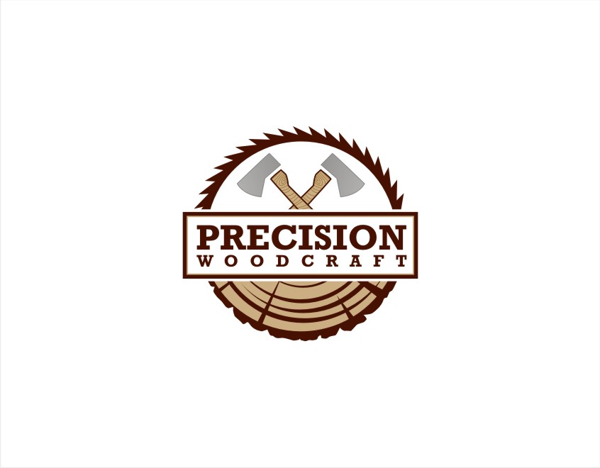 Logo Design by creative.bugs for Precision Woodcraft | Design #12486360