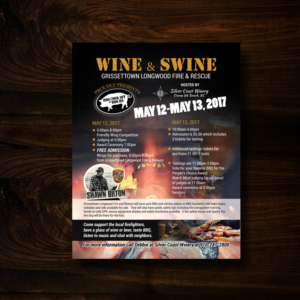 Diseño de Flyer por uk para Silver Coast Winery | Diseño: #14005504