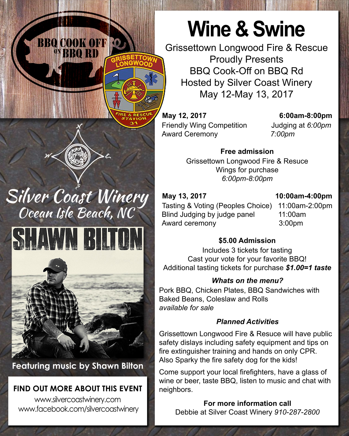 Flyer Design by SydSherm for Silver Coast Winery | Design #13983577