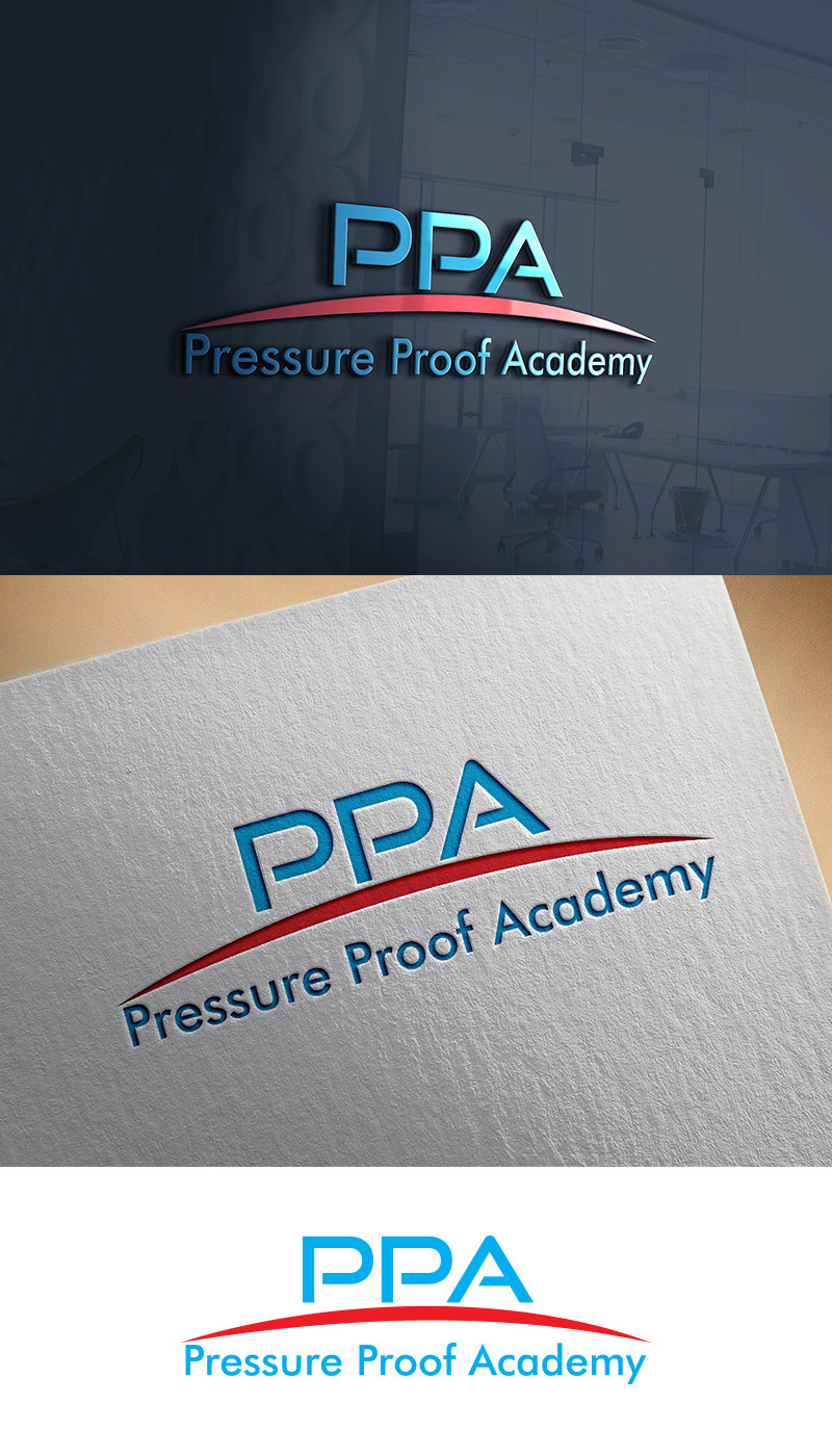 Logo-Design von saeinpahore41504 für Pressure Proof Academy | Design #12470500
