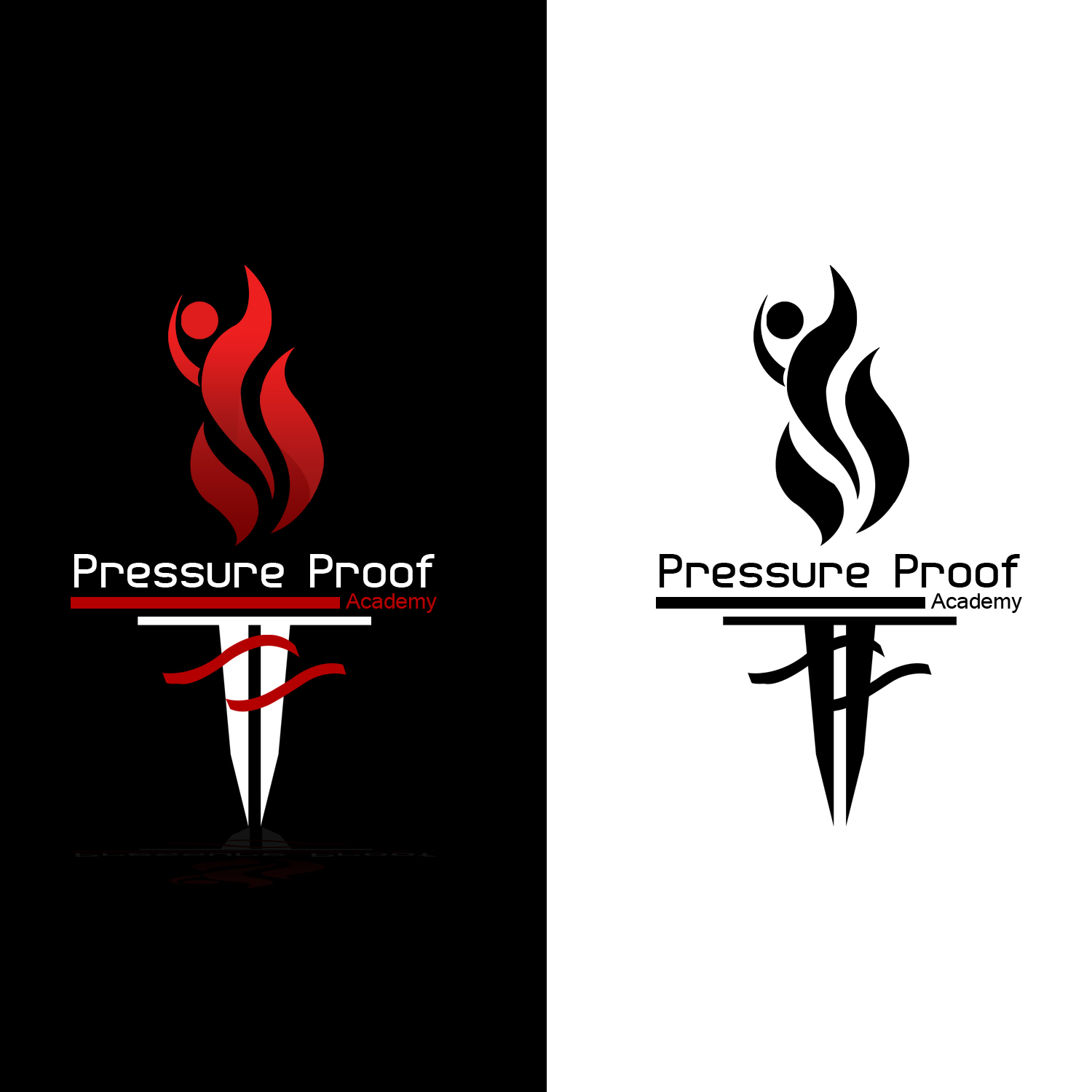 Logo-Design von ERASER ART für Pressure Proof Academy | Design #12470897