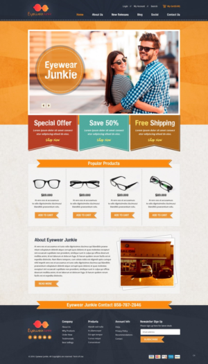 Web Design by pb for this project | Design: #12456124