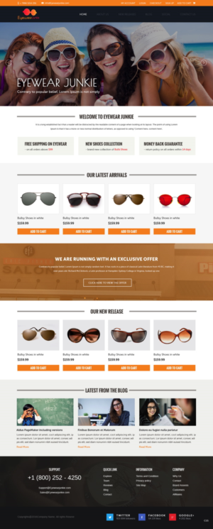 Web Design by pb for this project | Design: #12475603