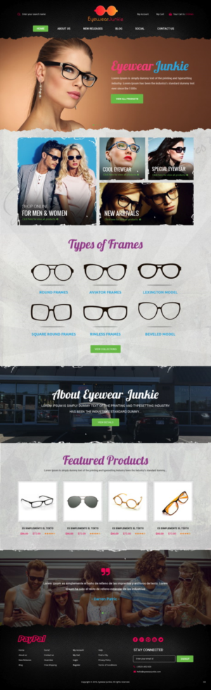 Web Design by pb for this project | Design: #12739658